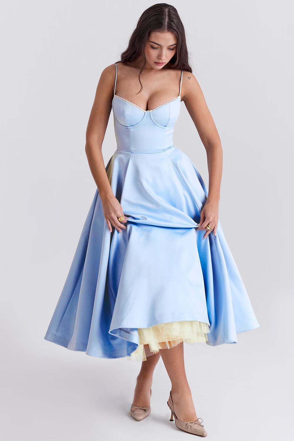 Cloe Double Layer Shaping Dress