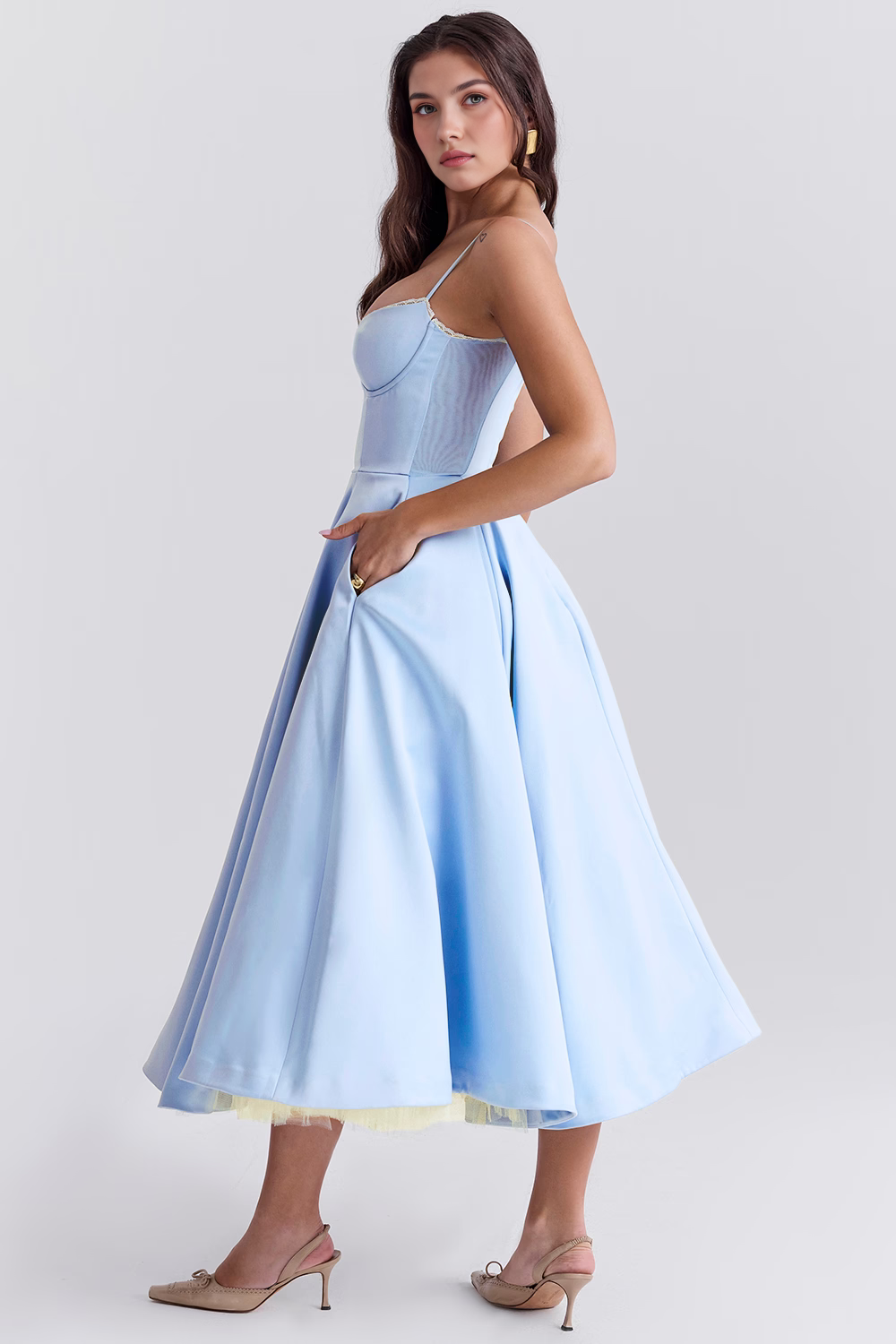 Cloe Double Layer Shaping Dress