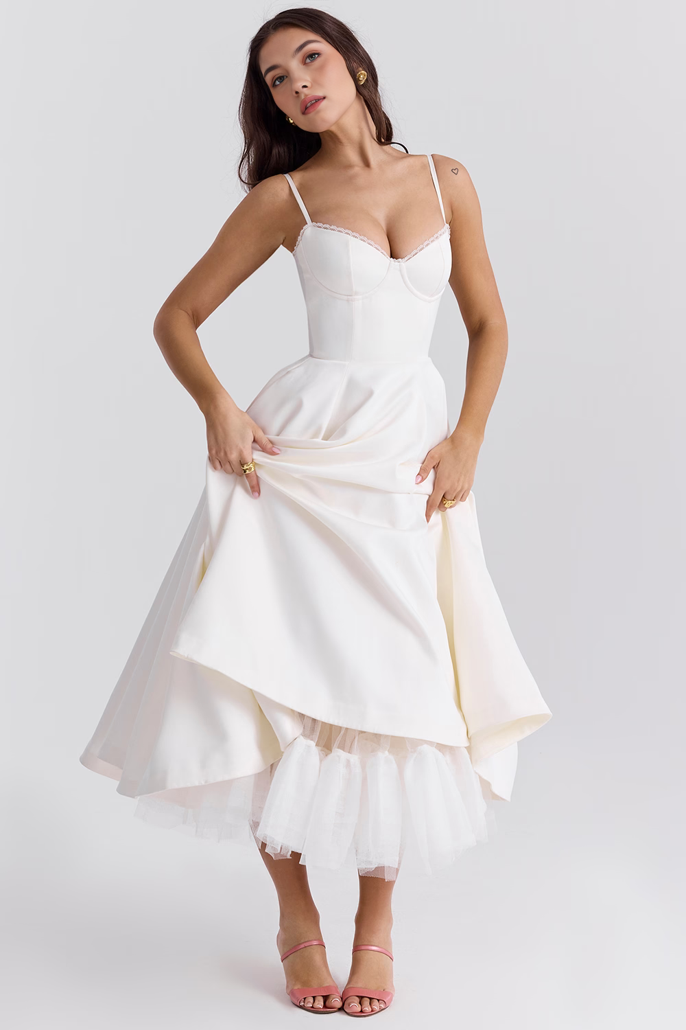 Cloe Double Layer Shaping Dress