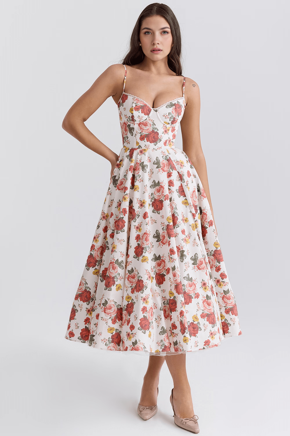 Cloe Double Layer Shaping Dress