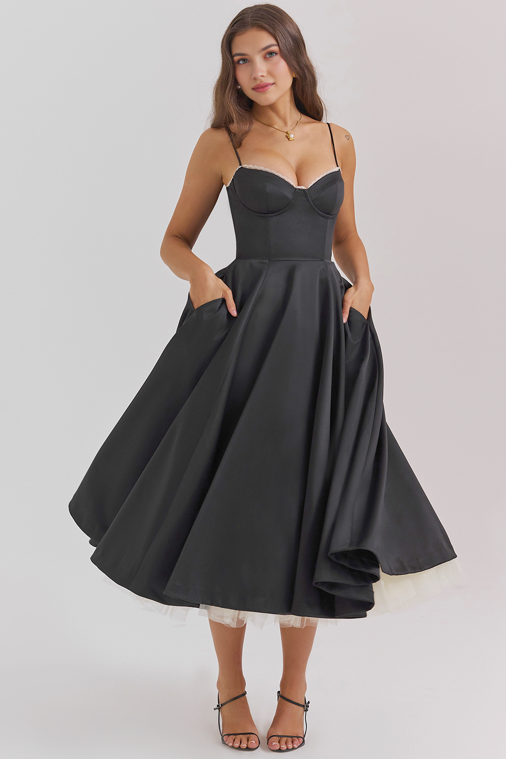 Cloe Double Layer Shaping Dress