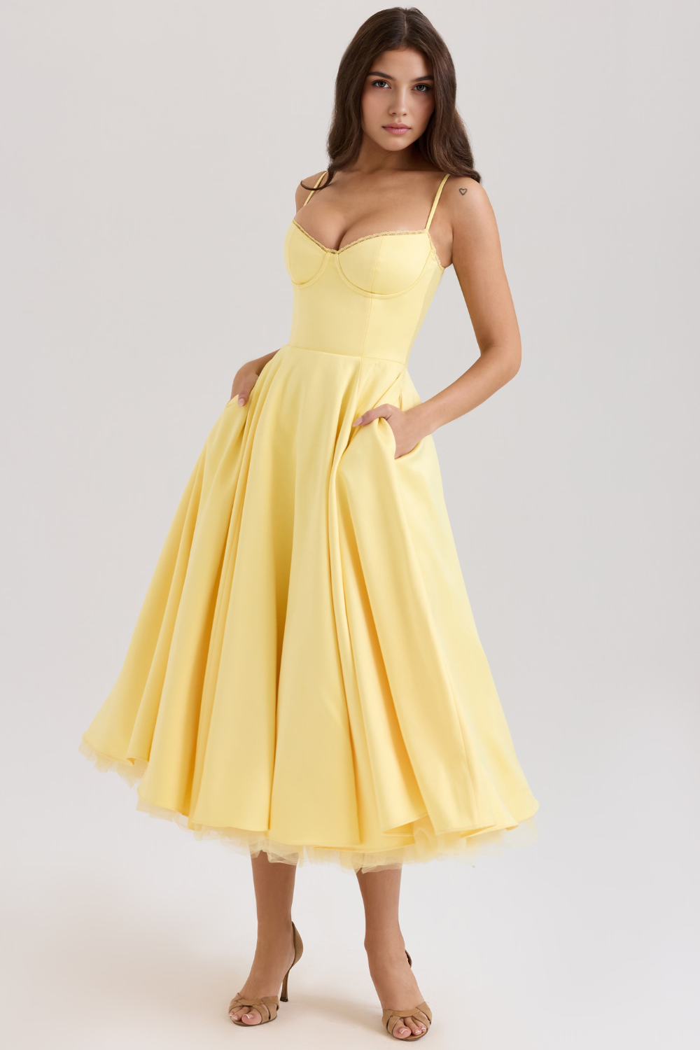 Cloe Double Layer Shaping Dress