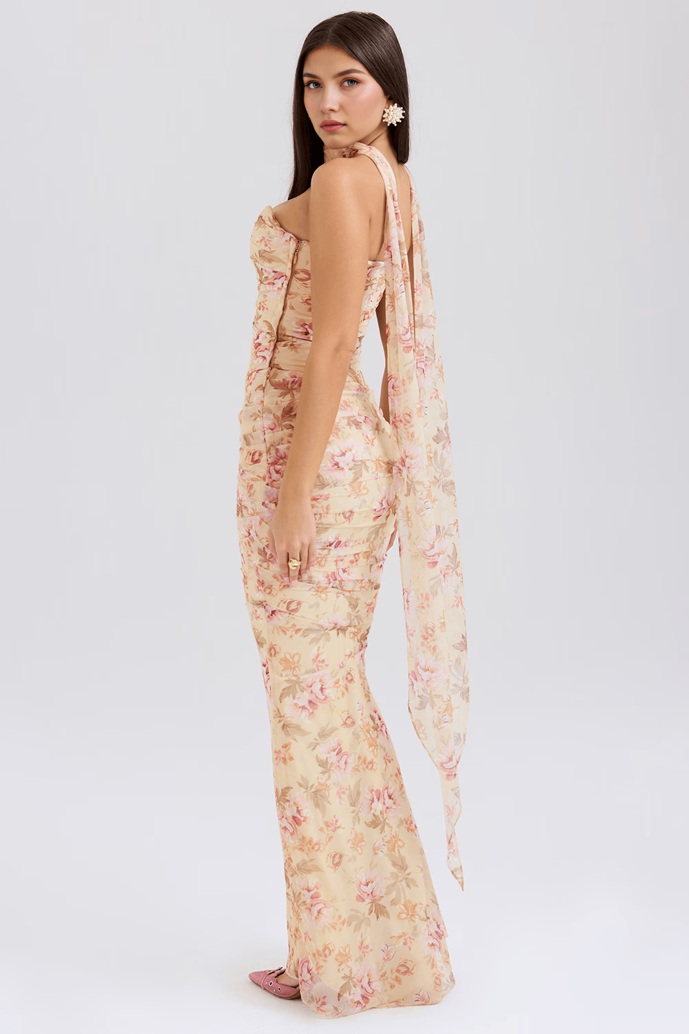 Floral Bustier Set