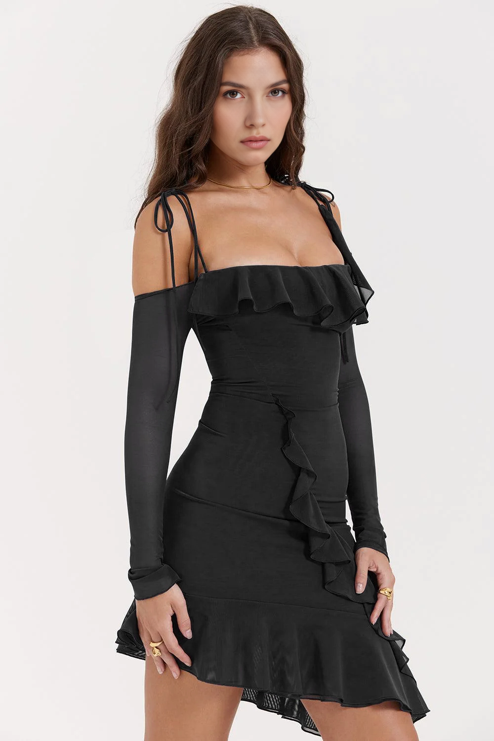 Short Black Sweet Dress