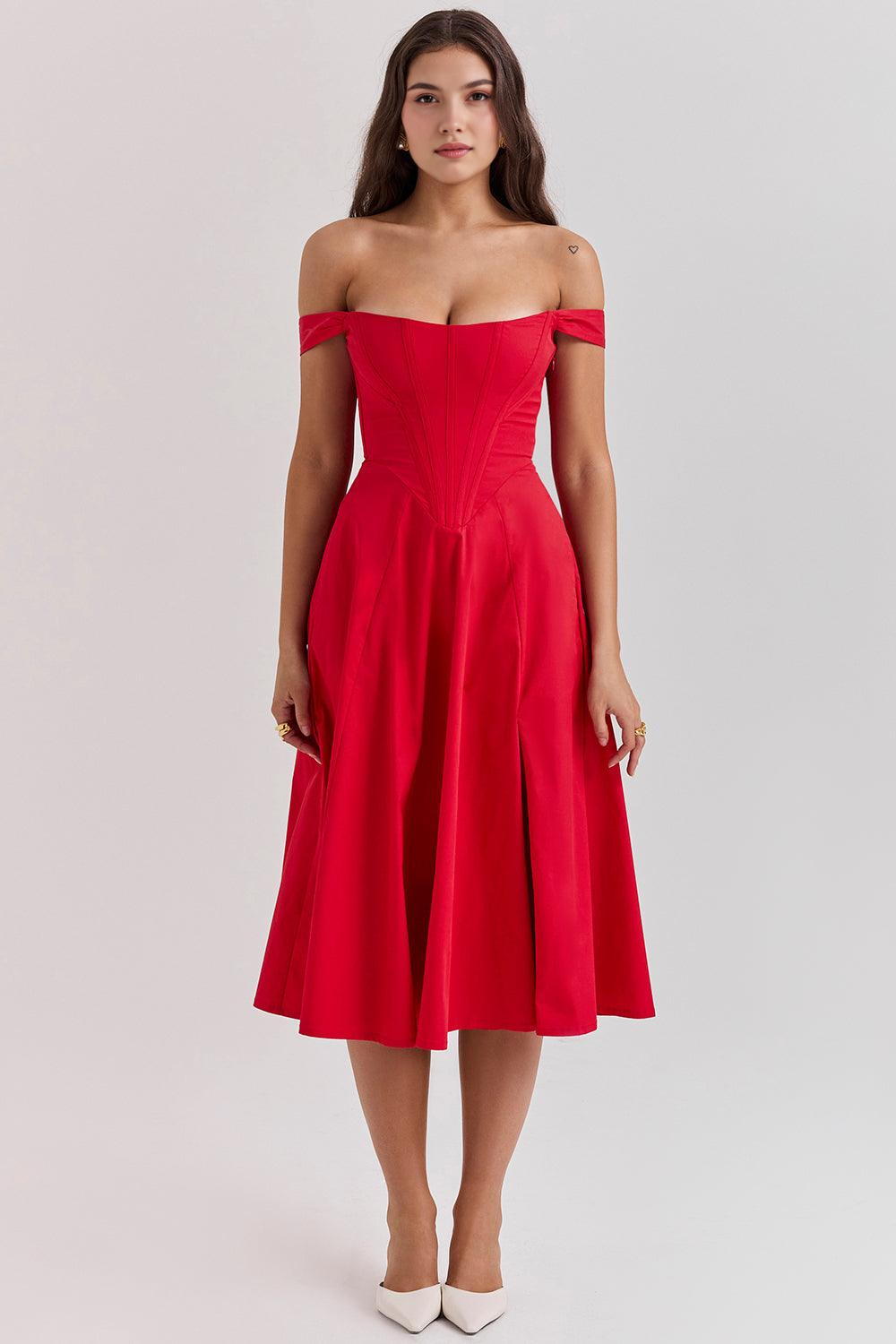 Olivia Bustier Dress