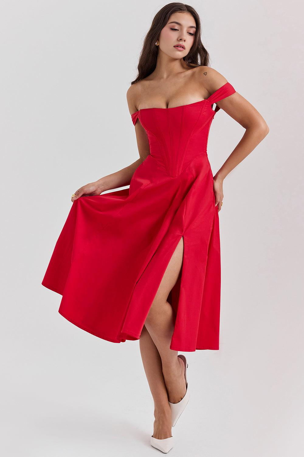 Olivia Bustier Dress