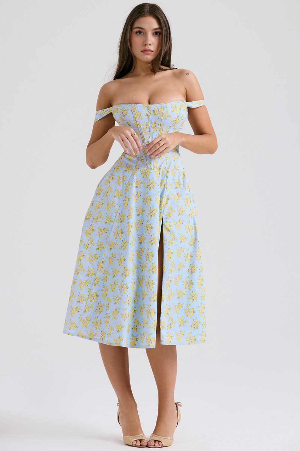 Olivia Bustier Dress