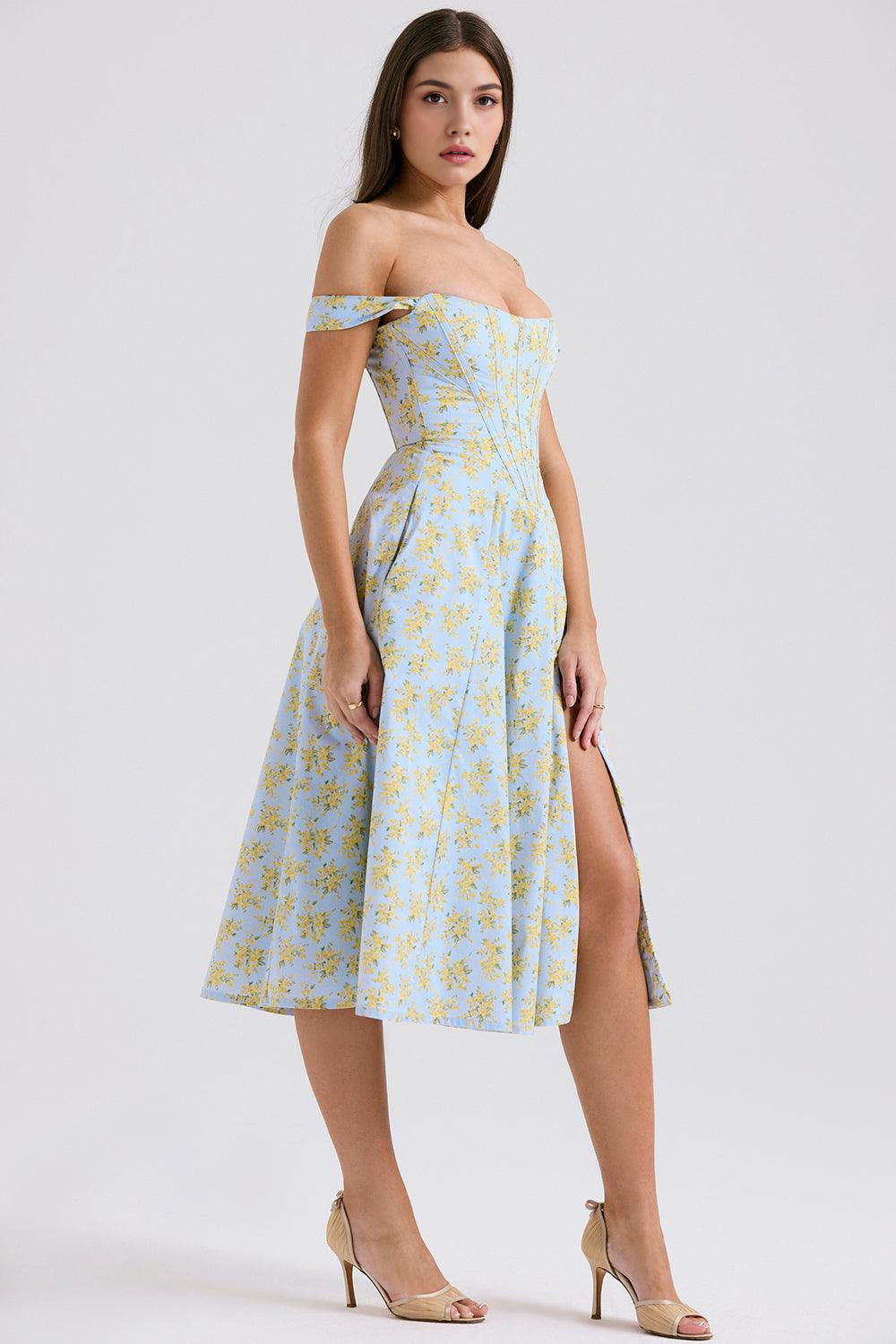 Olivia Bustier Dress