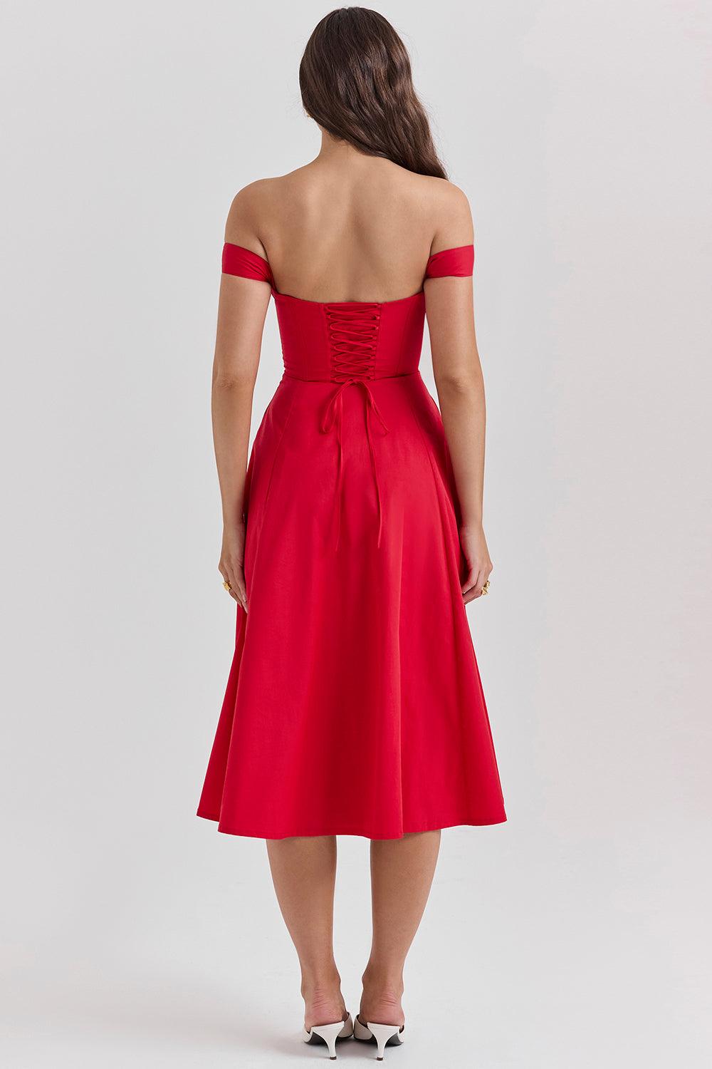 Olivia Bustier Dress