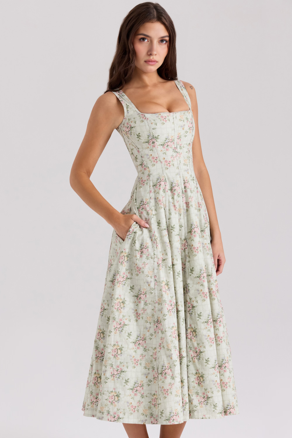 Magnolia Bustier Dress