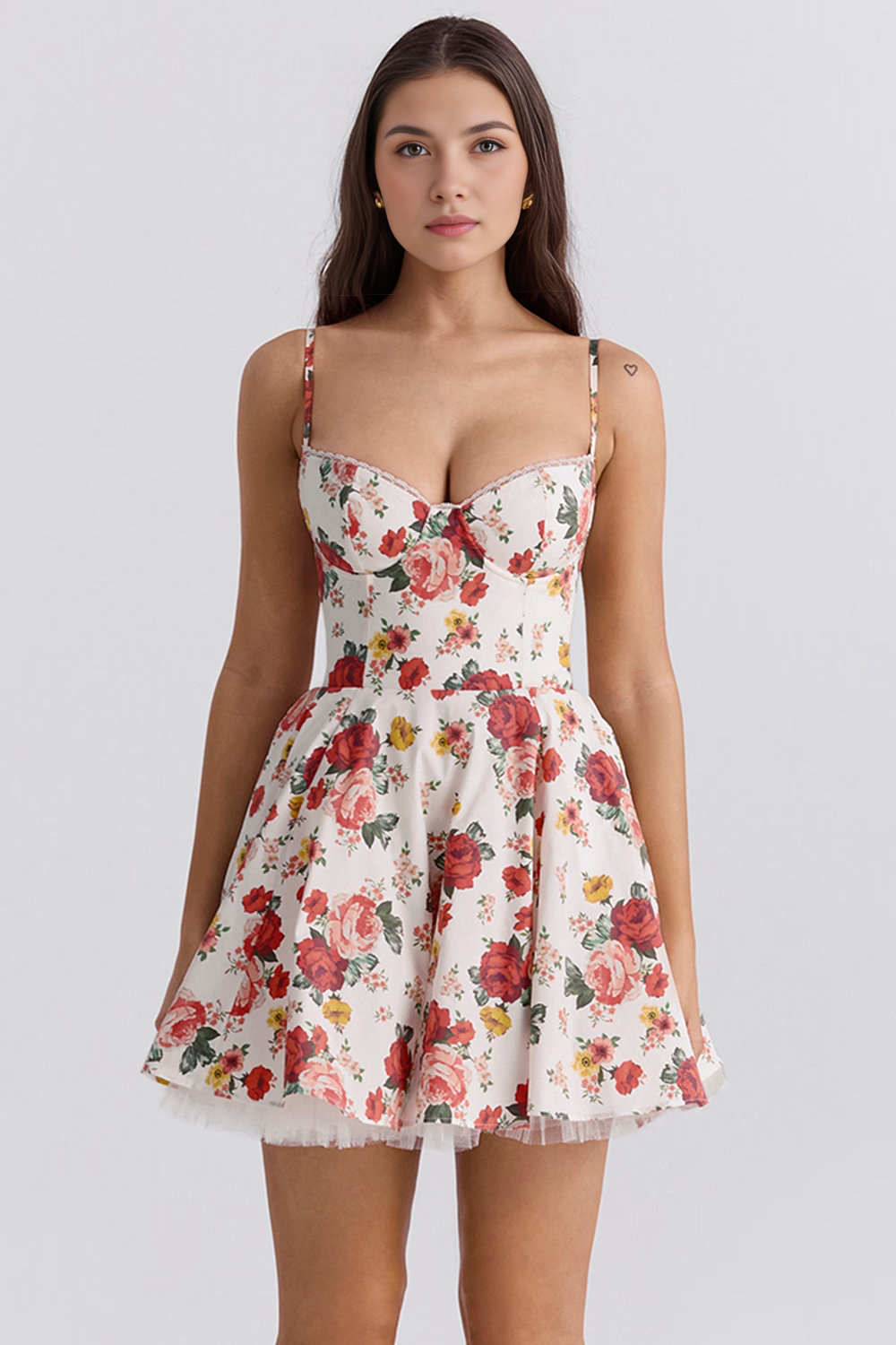 Cloe Double Layer Short Dress